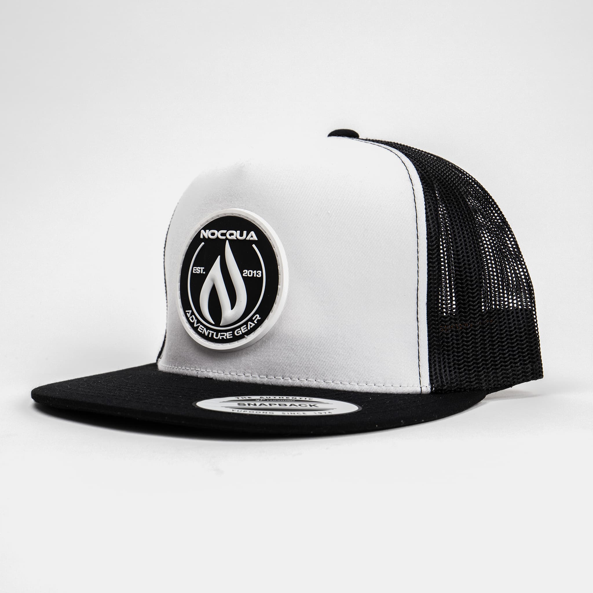 nocqua black & white cap
