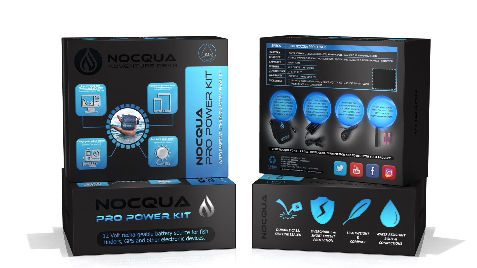 absolutte Billedhugger idiom Pro Power Kit – NOCQUA Adventure Gear