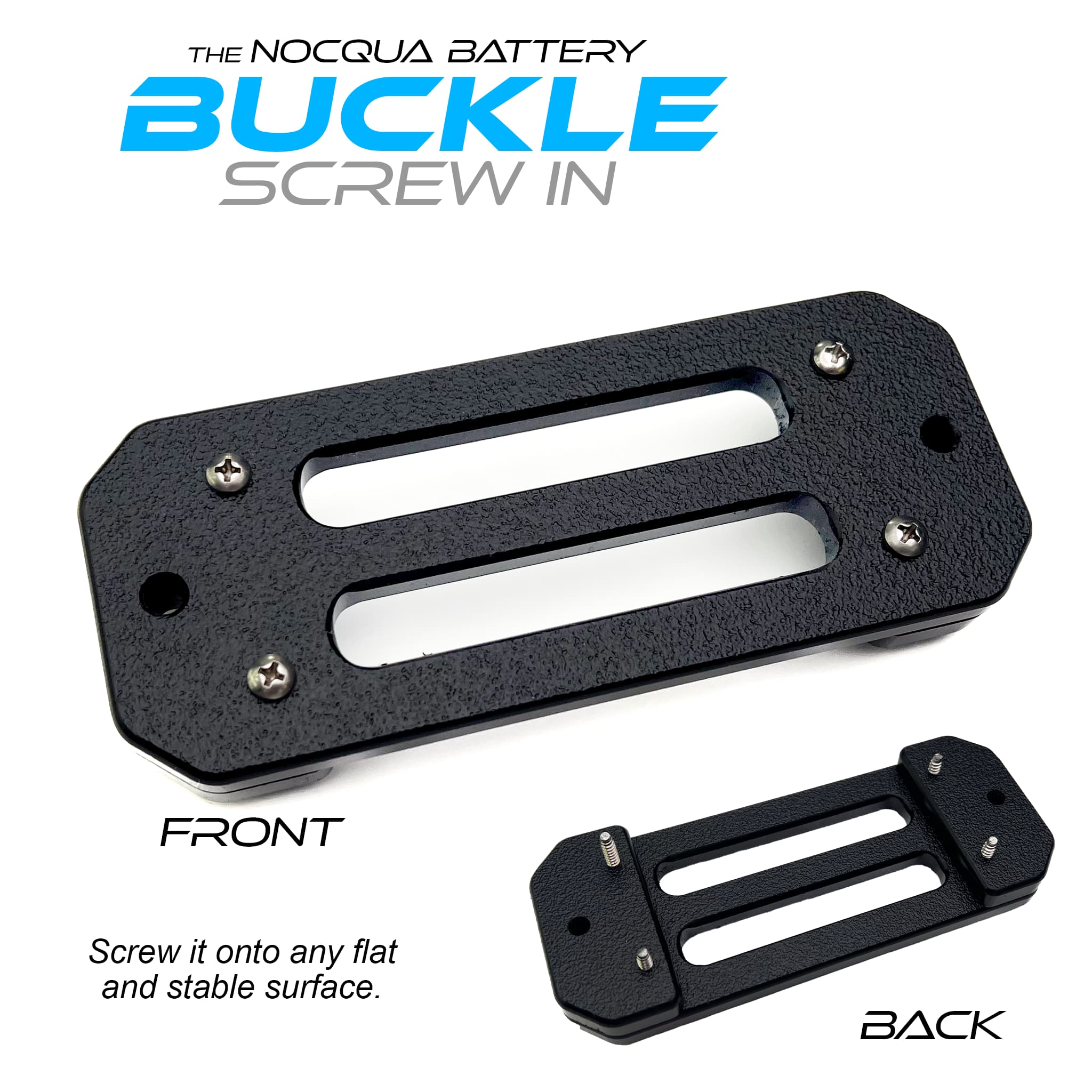 NOCQUA Battery Buckle Screw In Image 4