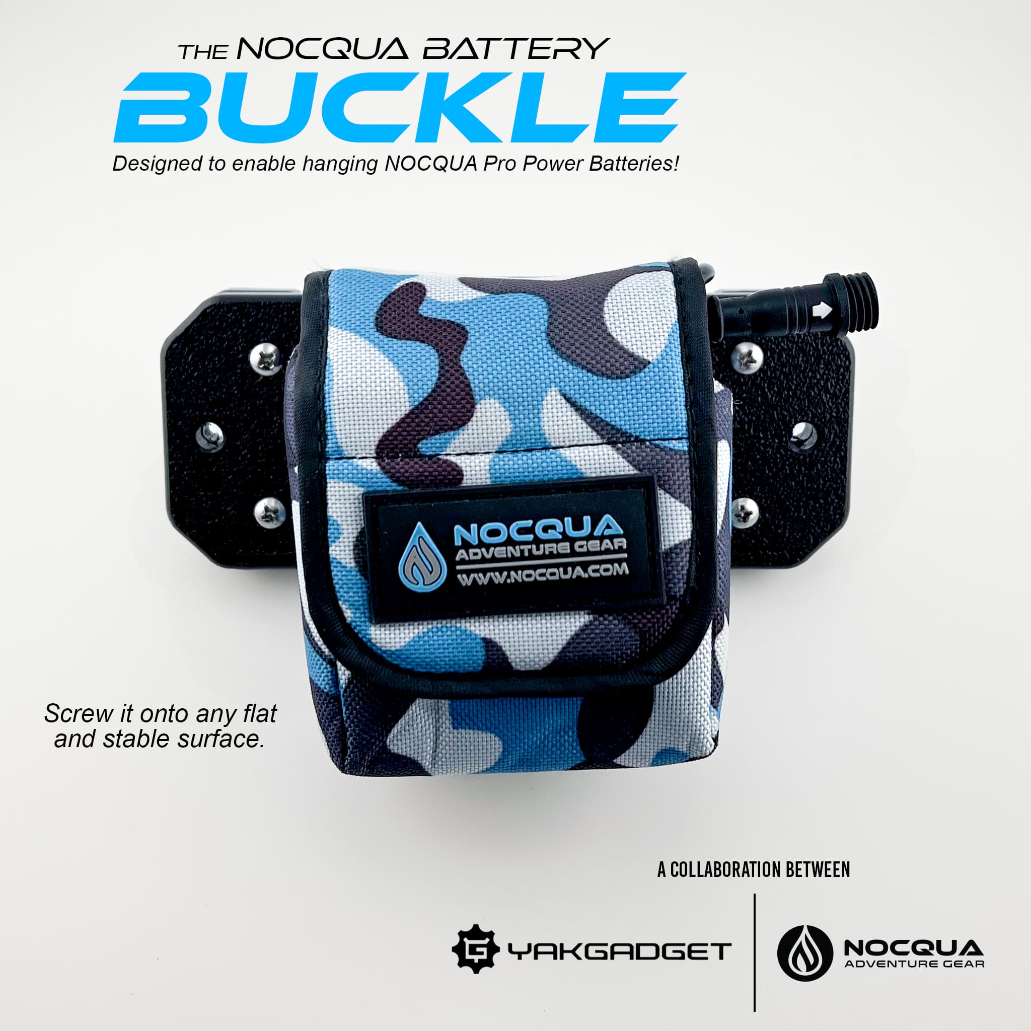 NOCQUA Battery Buckle Screw On Function Image 6